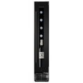 Dunavox Flow-8 - Onderbouw wijnklimaatkast - 9 Flessen - Zwart glas