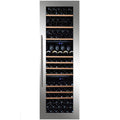Dunavox Joy-89 - Inbouw wijnklimaatkast (3 temperatuur zones) - 95 Flessen - RVS