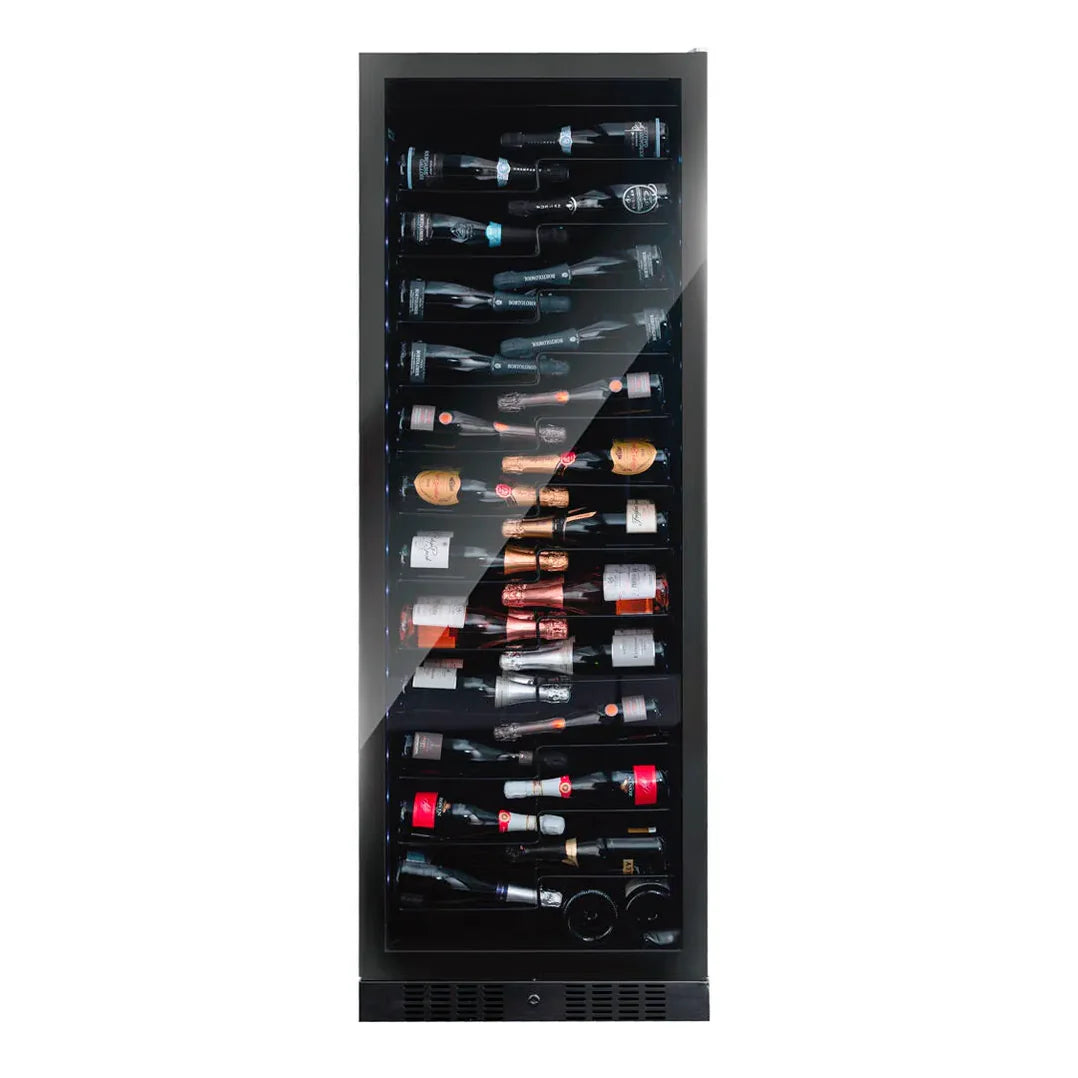 Dunavox Sera-143 Champagnekoelkast (Enkele zone) - 143 Flessen - Zwart