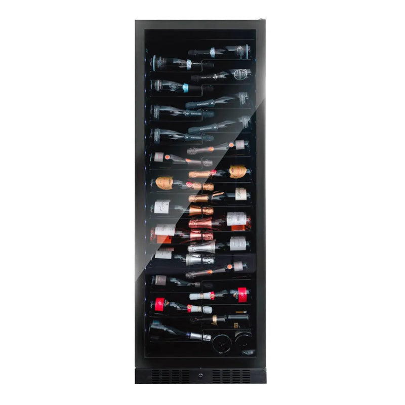 Dunavox Sera-143 Champagnekoelkast (Enkele zone) - 143 Flessen - Zwart