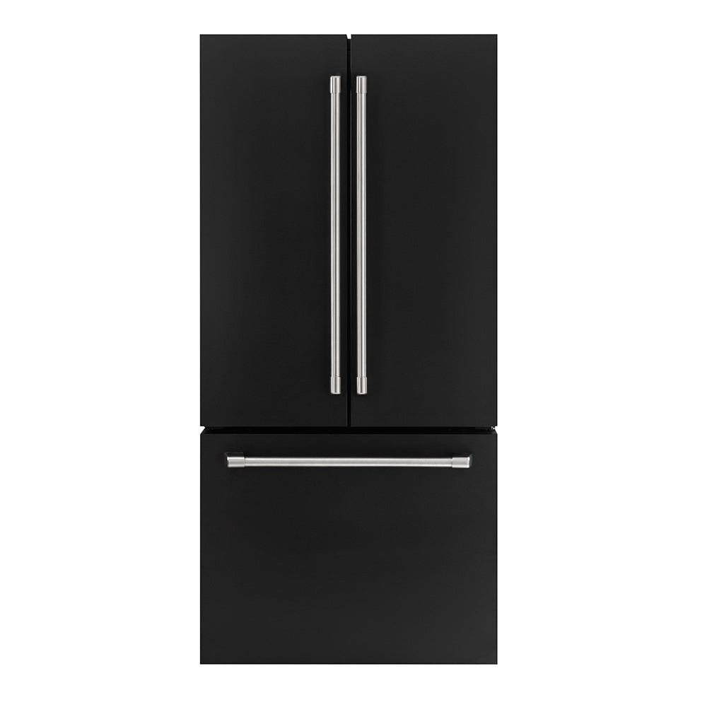 ioMabe IWO19JSPF3BM Inbouw Amerikaanse Koelkast 84 cm Mat Zwart