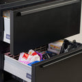 Ladenvriezer Norcool G1 mat zwart