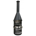 Passionsgrill tuinhaard / barbecue RVS - PASSION - Ø70 x 233 cm