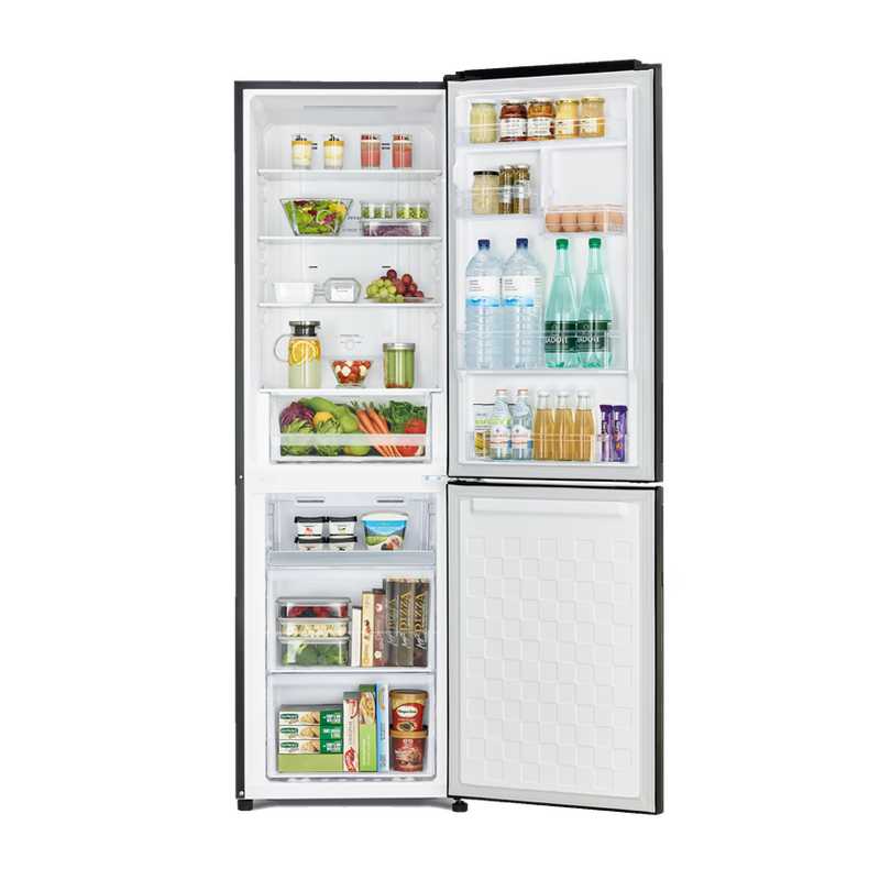 Hitachi R-BGX411PRU0-1(GBK) Vrijstaande 2 deurs Koel-vriescombinatie - Zwart