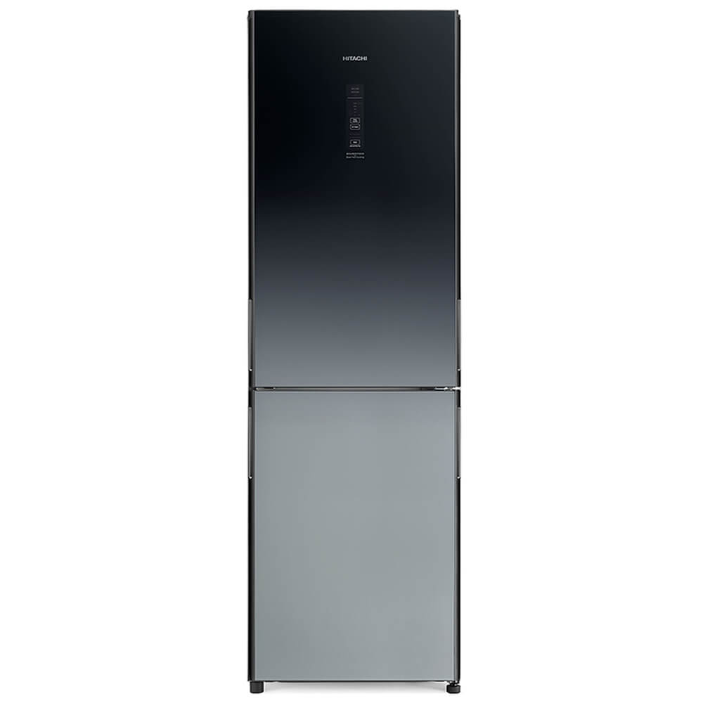 Hitachi R-BGX411PRU0-1(XGR) Vrijstaande 2 deurs Koel-vriescombinatie - Overloop wit naar zwart