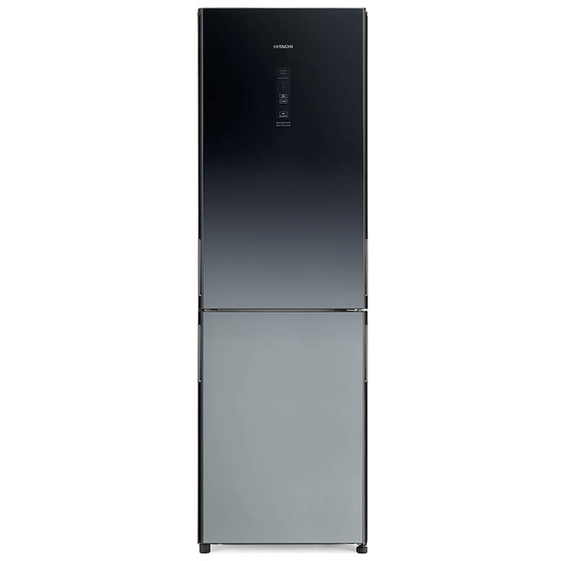 Hitachi R-BGX411PRU0-1(XGR) Vrijstaande 2 deurs Koel-vriescombinatie - Overloop wit naar zwart