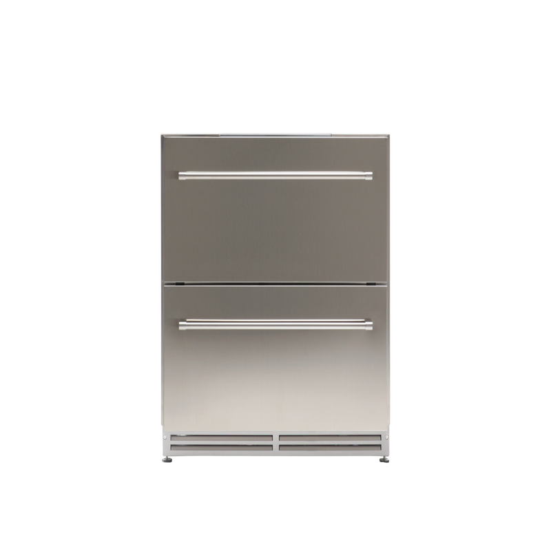 Fhiaba UC2D60PO Onderbouw Ladekoelkast 60 cm - RVS