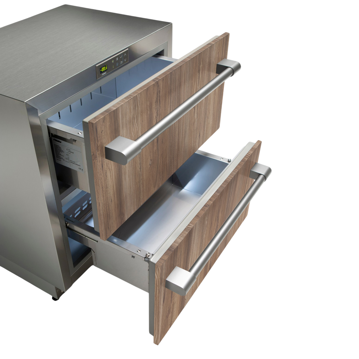 Fhiaba UC2D75P Onderbouw Ladekoelkast 75 cm - Eigen meubelfront