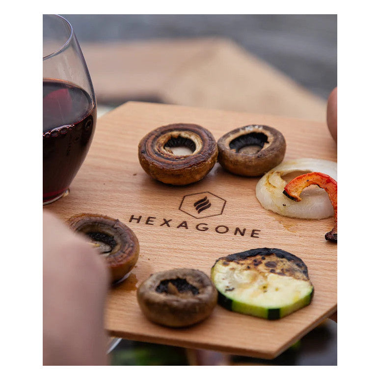 Brasero Hexagone aperitiefplank-brasero-hexagone Brasero accessoire vooraanzicht | XARO