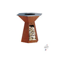 Brasero Hexagone bbq-plancha-festin-cortenstaal-105 Brasero – bbq-plancha-festin-cortenstaal-105 | XARO