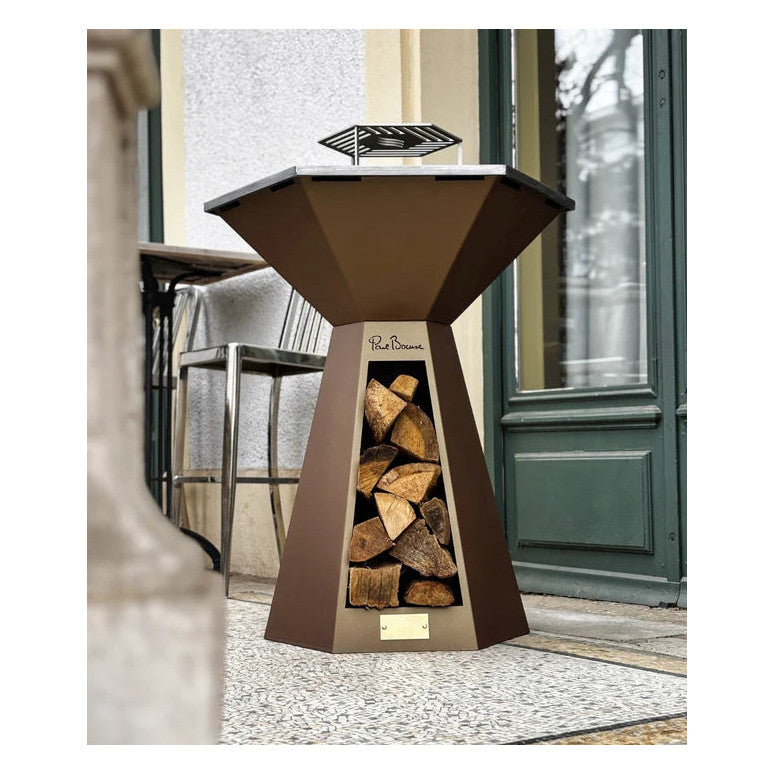 Brasero Hexagone bbq-plancha-paul-bocuse-aureus-85 Brasero vooraanzicht | XARO