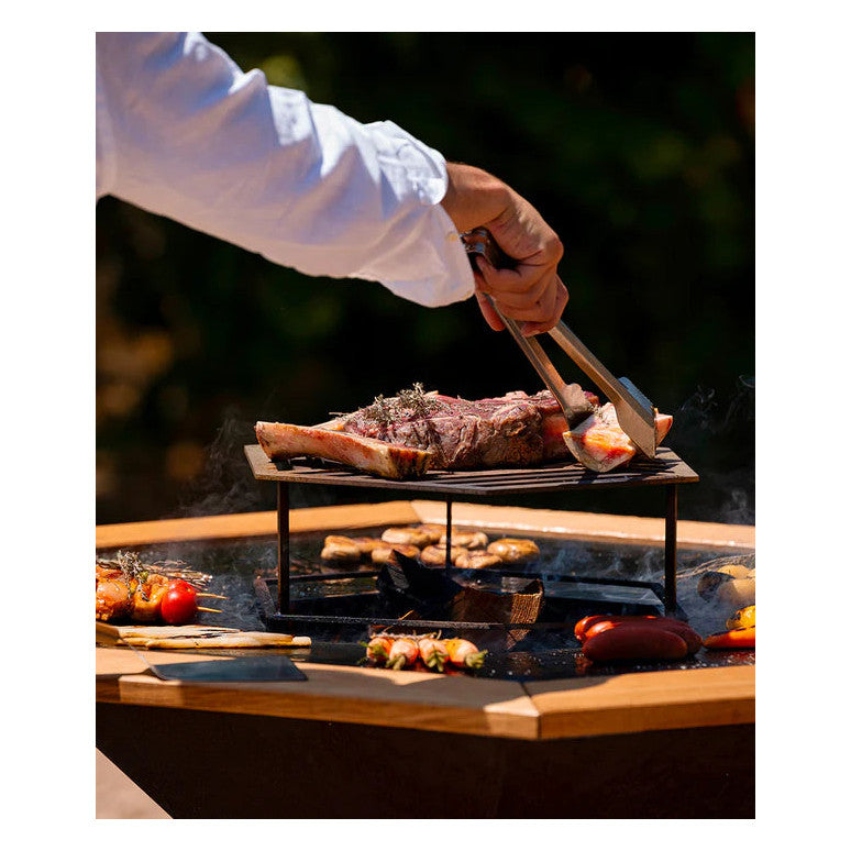 Brasero Hexagone grillplaat-voetstukrand-festin-105-brase Brasero accessoire vooraanzicht | XARO