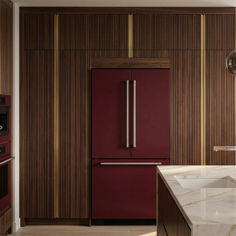 ioMabe IWO19JSPF3RAL Einbau-French-Door-Kühlschrank RAL-Farbe 84 cm