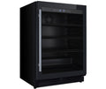 ioMabe IOB150BB drankenkoeler onderbouw zwart inox greep vooraanzicht | XARO