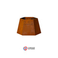 Brasero Hexagone lage-voet-agape-cortenstaal-brasero-hexa Brasero accessoire – lage-voet-agape-cortenstaal-brasero-hexagone | XARO
