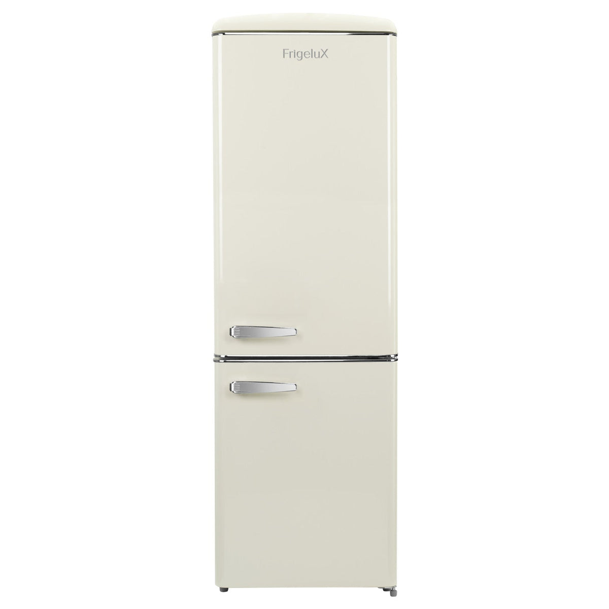 Frigelux CBNF330RCD retro koelkast cream 330L vooraanzicht | XARO