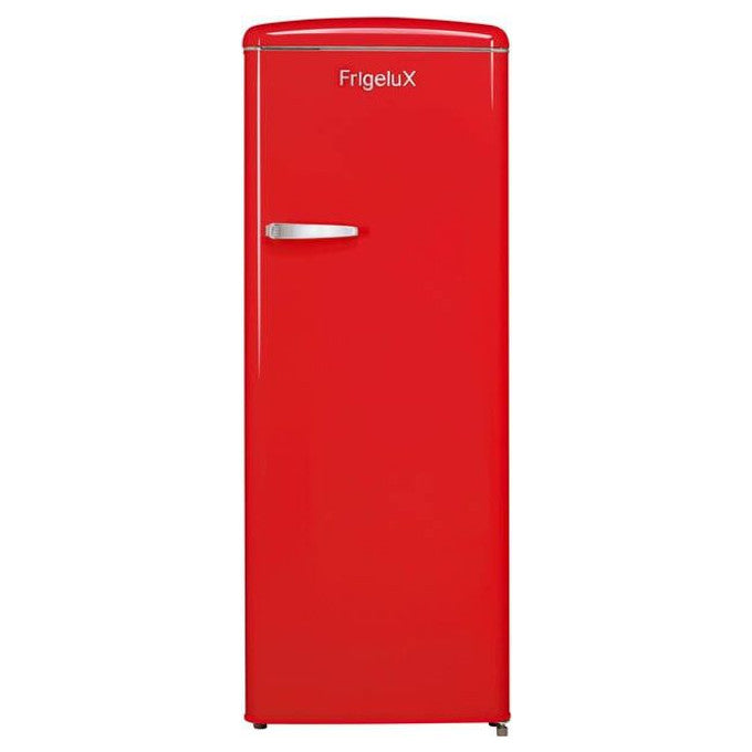 Frigelux RF218RRD retro koelkast rood 218L vooraanzicht | XARO