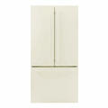 ioMabe IWO19JSPF 8RAL-DRAL vrijstaande French door koelkast in RAL-kleur – vooraanzicht met designgrepen | XARO